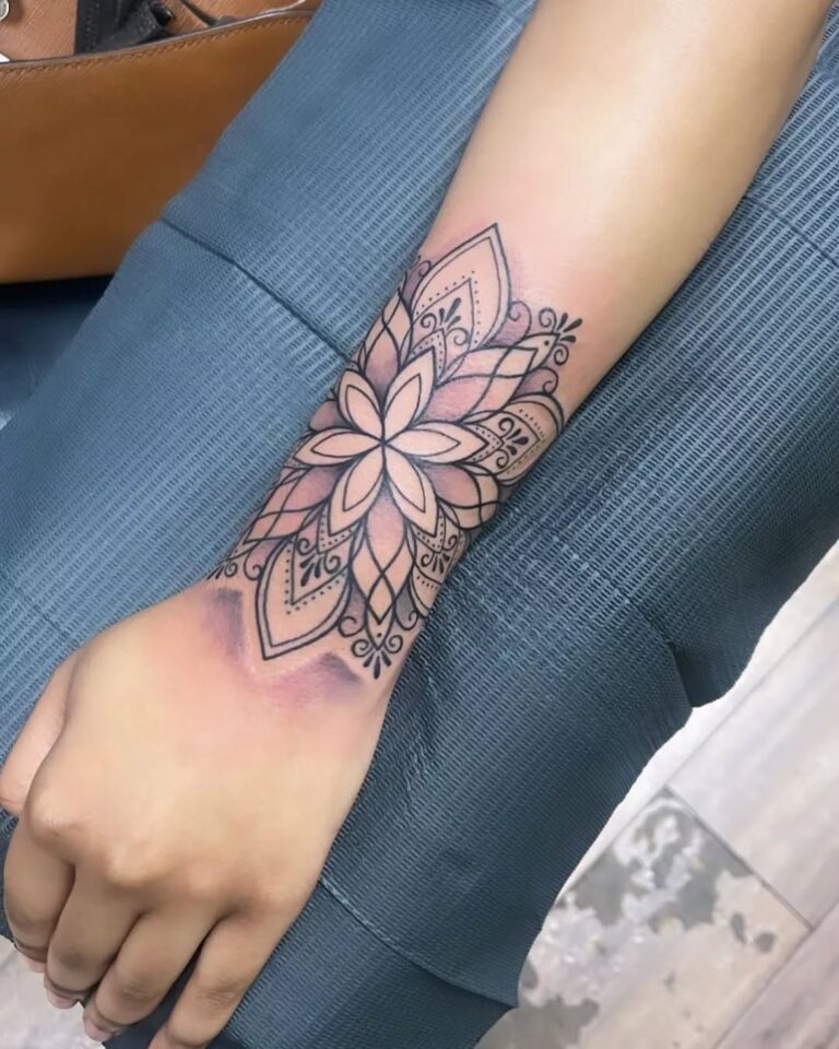 35+ Beautiful Mandala Wrist Tattoos to Inspire Your Next Tattoo