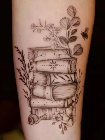 Book Tattoo Ideas