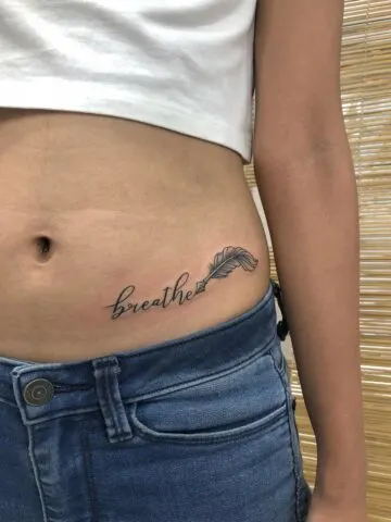 Waist Tattoos for Women