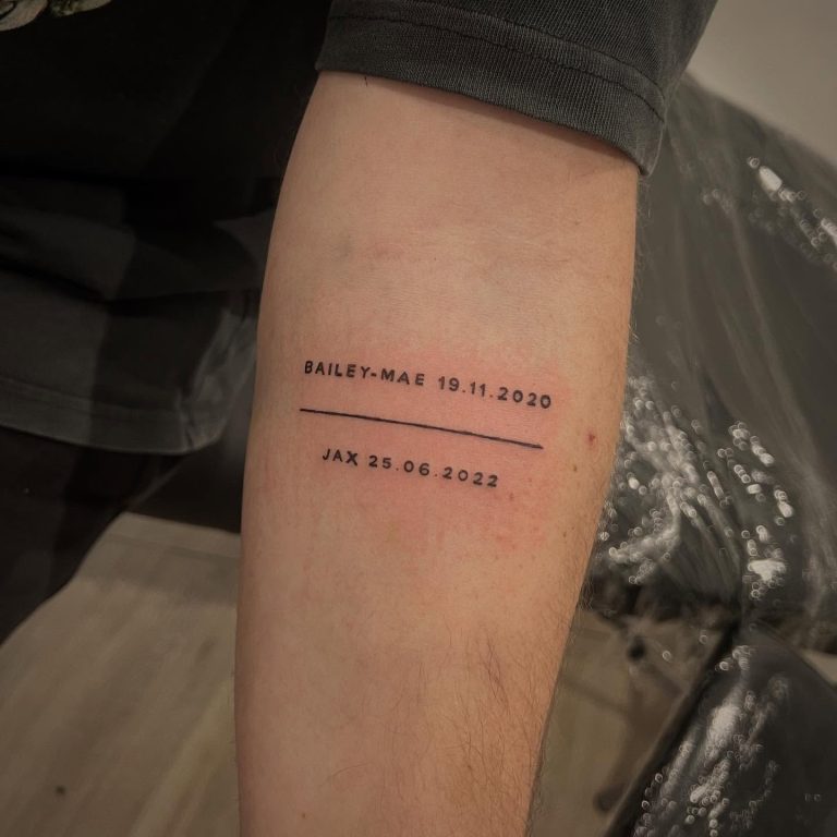 30+ Meaningful Family Tattoo Ideas for Men to Celebrate Loved Ones
