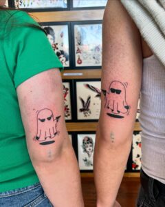 55+ Silly Matching Tattoos for Best Friends, Siblings, or Couples