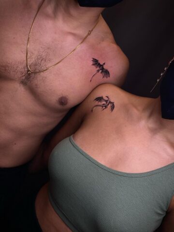 Couple tattoo idea designs