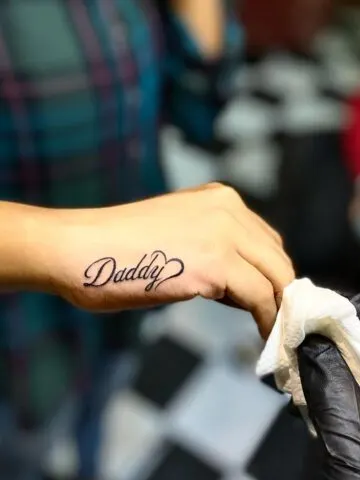 Dad Tattoos to Celebrate the Fathers