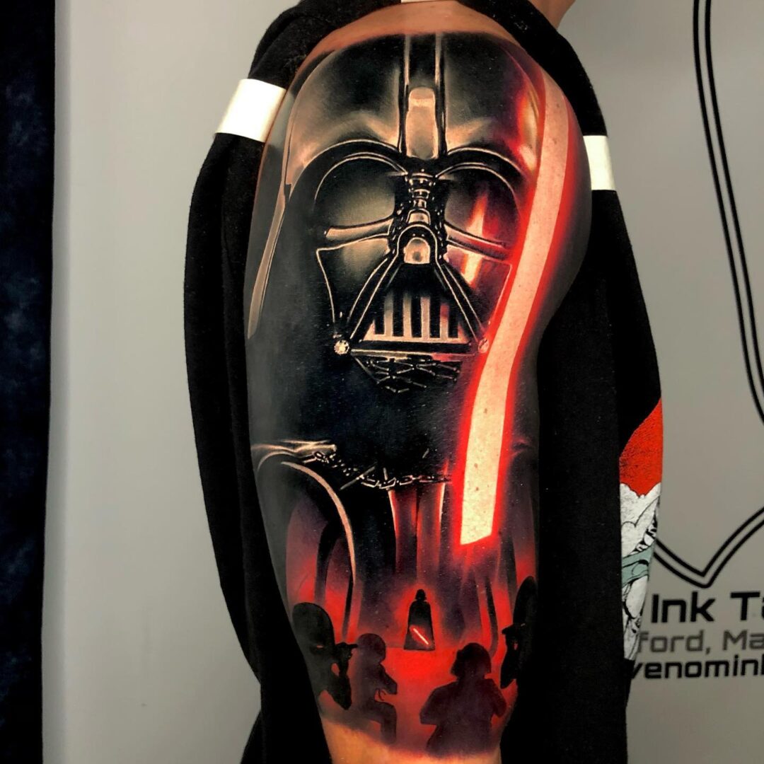 70+ Darth Vader Tattoo Design Ideas for Star Wars Fans