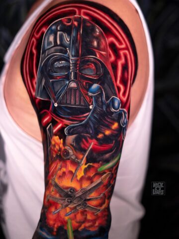 Darth Vader Tattoo Design Ideas