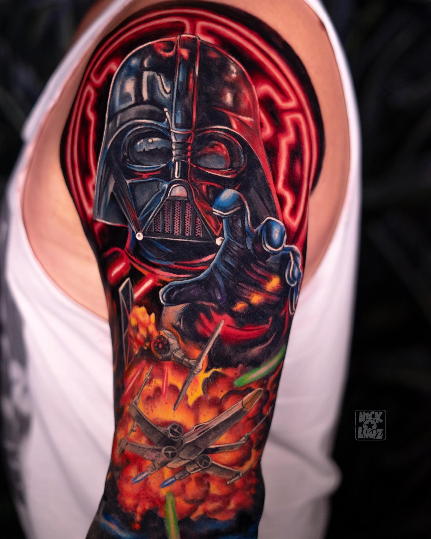 70+ Darth Vader Tattoo Design Ideas for Star Wars Fans