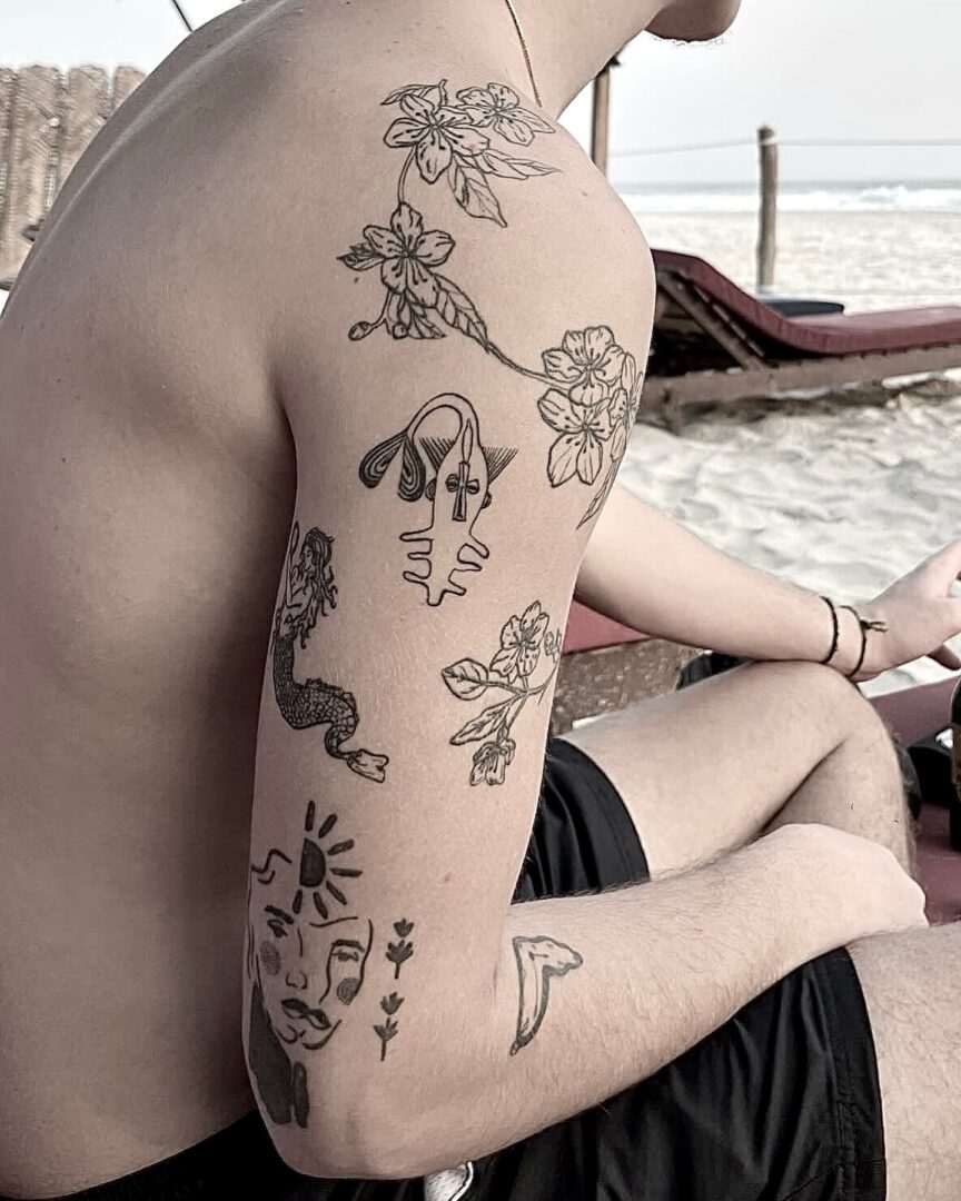 Random Patchwork Tattoo 50+ Creative Patchwork Tattoo Ideas to Inspire One-of-a-Kind Tattoo