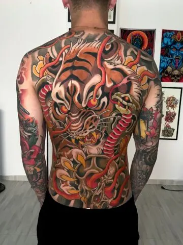 Back Tattoos for Guys
