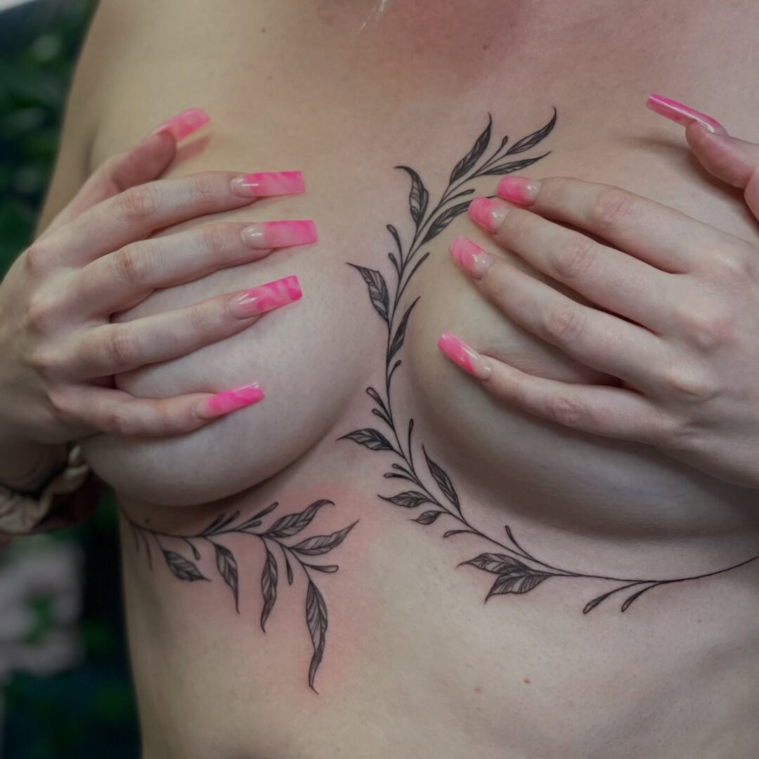 65+ Stunning Sternum Tattoo Ideas for Women