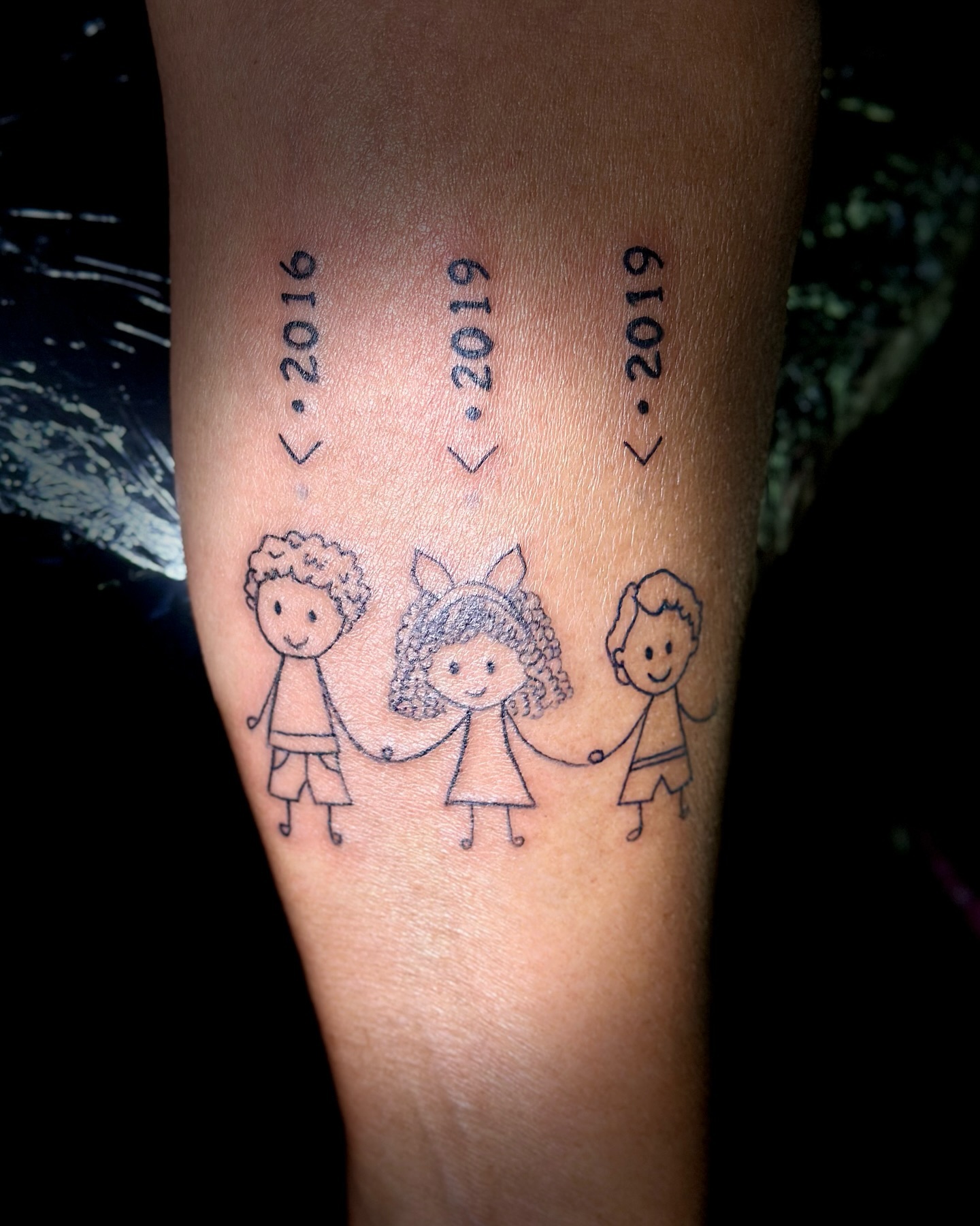 Grandchildren Tattoo Ideas