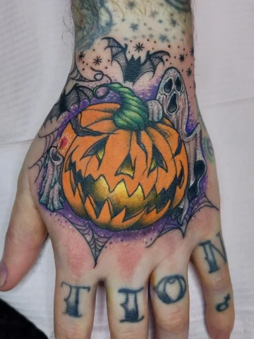 Jack O’ Lantern Tattoo Ideas