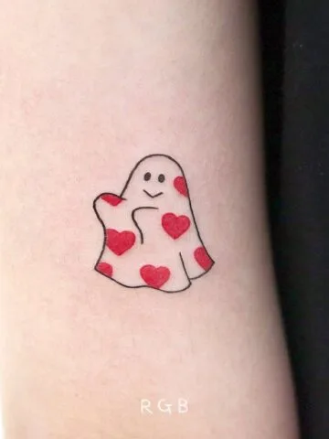 Cute Ghost Tattoos