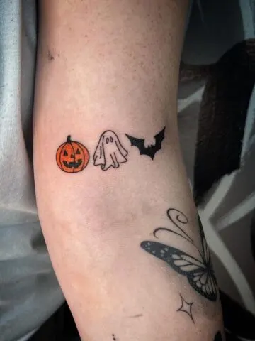 Small Halloween Tattoos