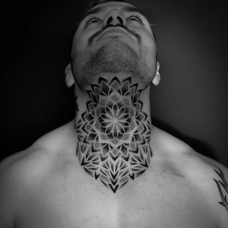 70+ Bold Neck Tattoo Ideas for Men with Style
