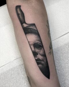 40+ Michael Myers Tattoo Ideas for Horror Enthusiasts