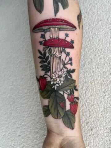 Mushroom Tattoo Ideas