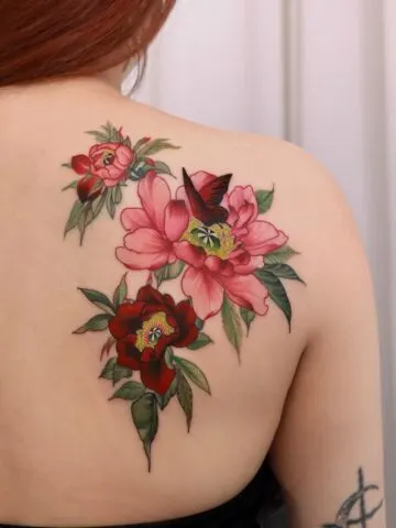 Peony Tattoo Ideas