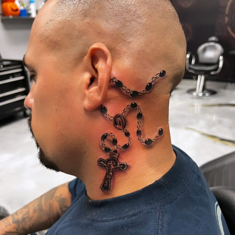 75+ Meaningful Rosary Tattoo Ideas for Faith and Devotion