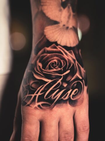 Name Tattoo Ideas for Men