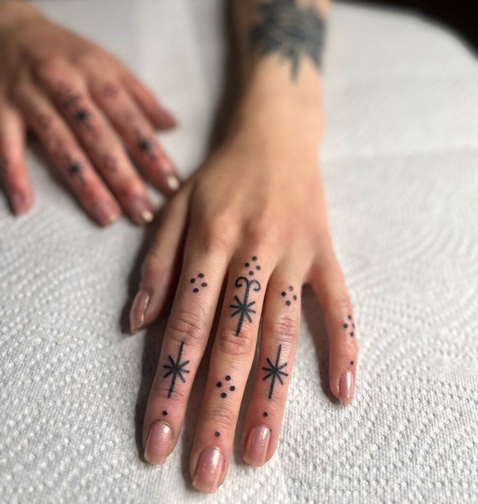 Finger Dot Tattoos The Dreamiest Ideas Of Hand Tattoos For Women