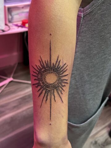 Sun and Moon Tattoo Ideas with Meanings