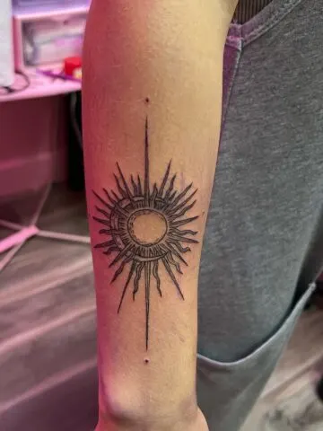 Sun and Moon Tattoo Ideas with Meanings