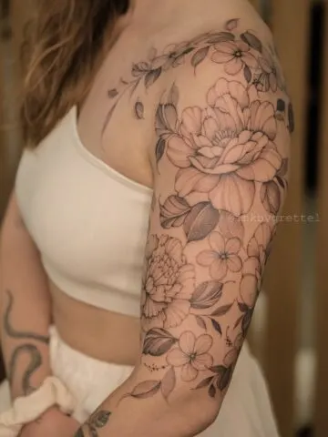 Upper Arm Tattoo Ideas for Women