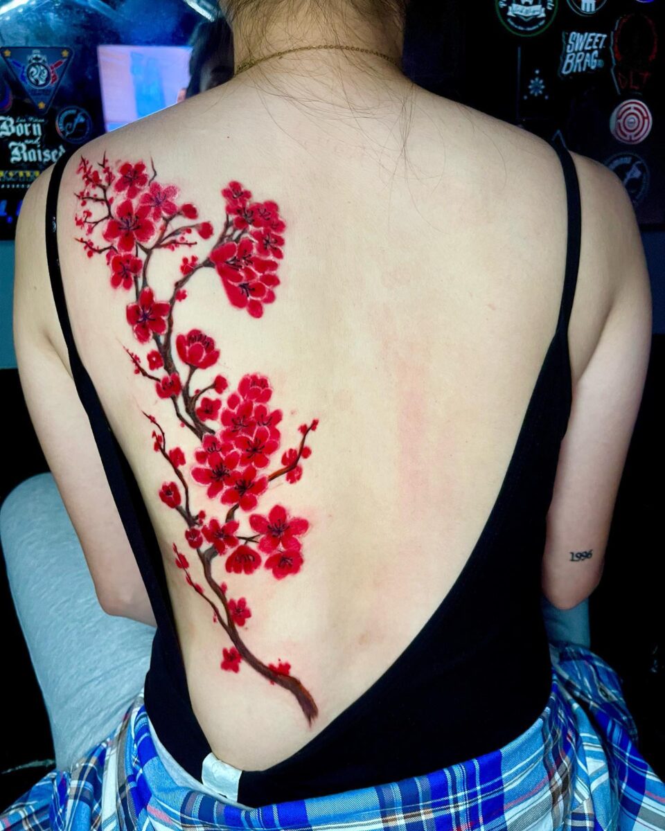 75+ Stunning Cherry Blossom Tattoo Ideas with Meaning