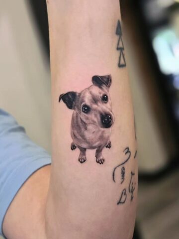 Memorial Tattoo Ideas for pets