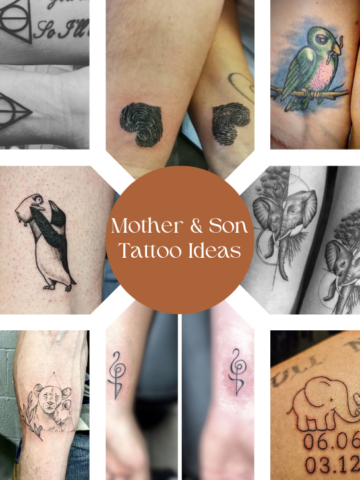 Mom & Son Tattoo Ideas